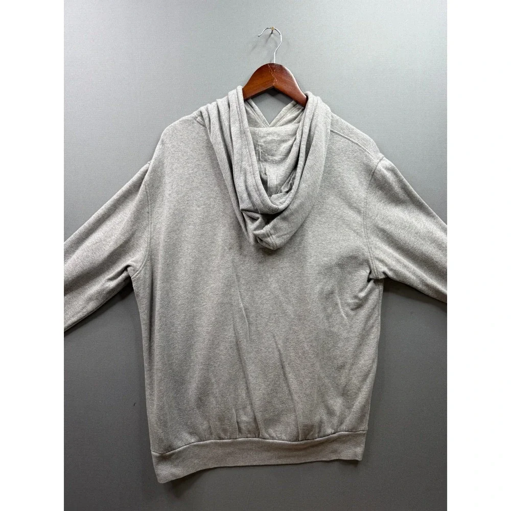 Levi's Hoodie Mens Grey Graphic Batwing Logo Pullover Sweatshirt Large